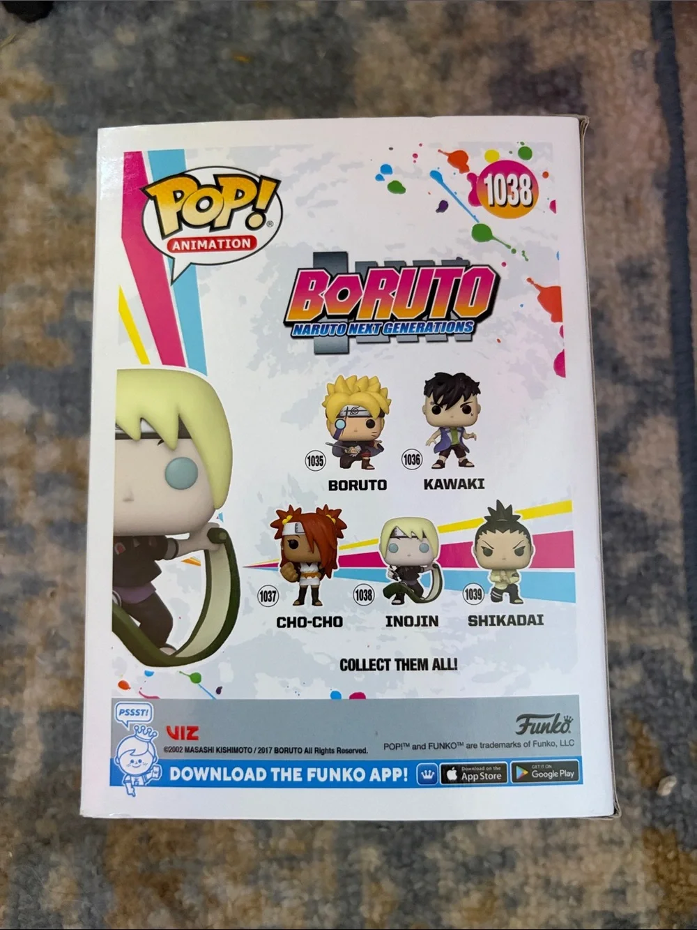 Funko Pop! Animation Inojin Blonde with Green Cloak